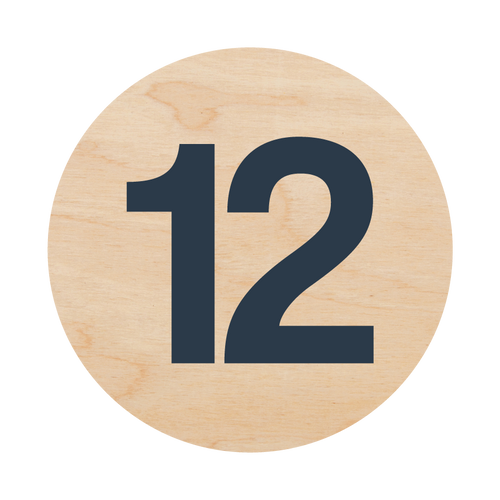 Autocollant n°12 30 x 30 mm — Beelive Studio