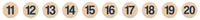 Numéro 11 à 20