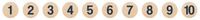 Numéro 1 à 10