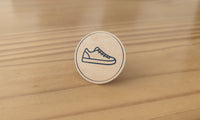 Autocollant Chaussures 30 x 30 mm — Beelive Studio