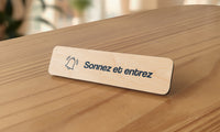 Sonnez et entrez