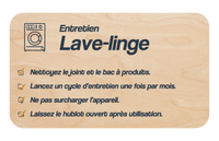 Entretien - Lave-linge