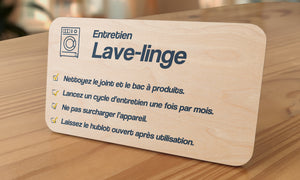 Entretien - Lave-linge