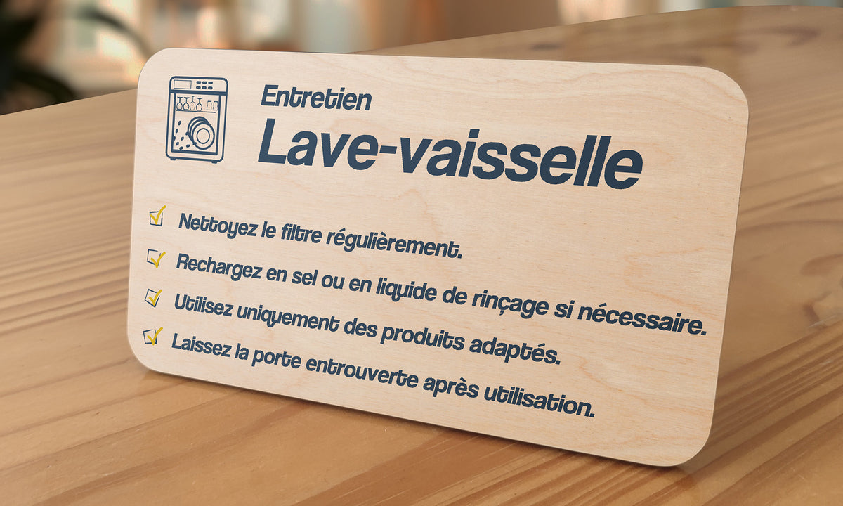 Entretien - Lave-vaisselle
