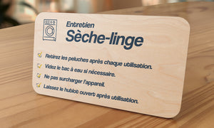 Entretien - Sèche-linge