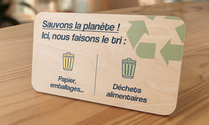 Sauvons la planète - Tri