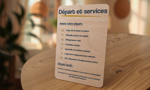 Départ & services