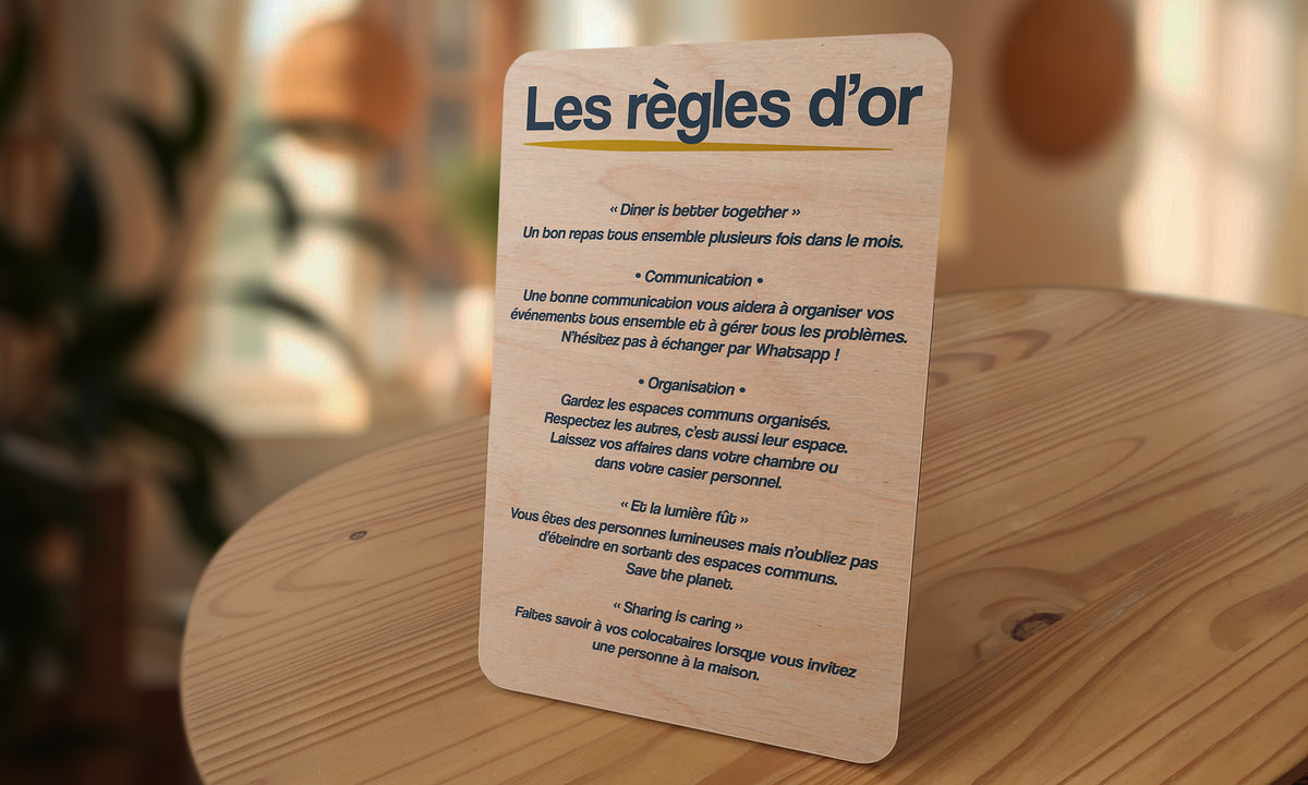 Les règles d'or
