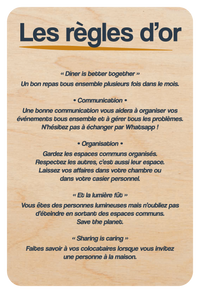 Les règles d'or
