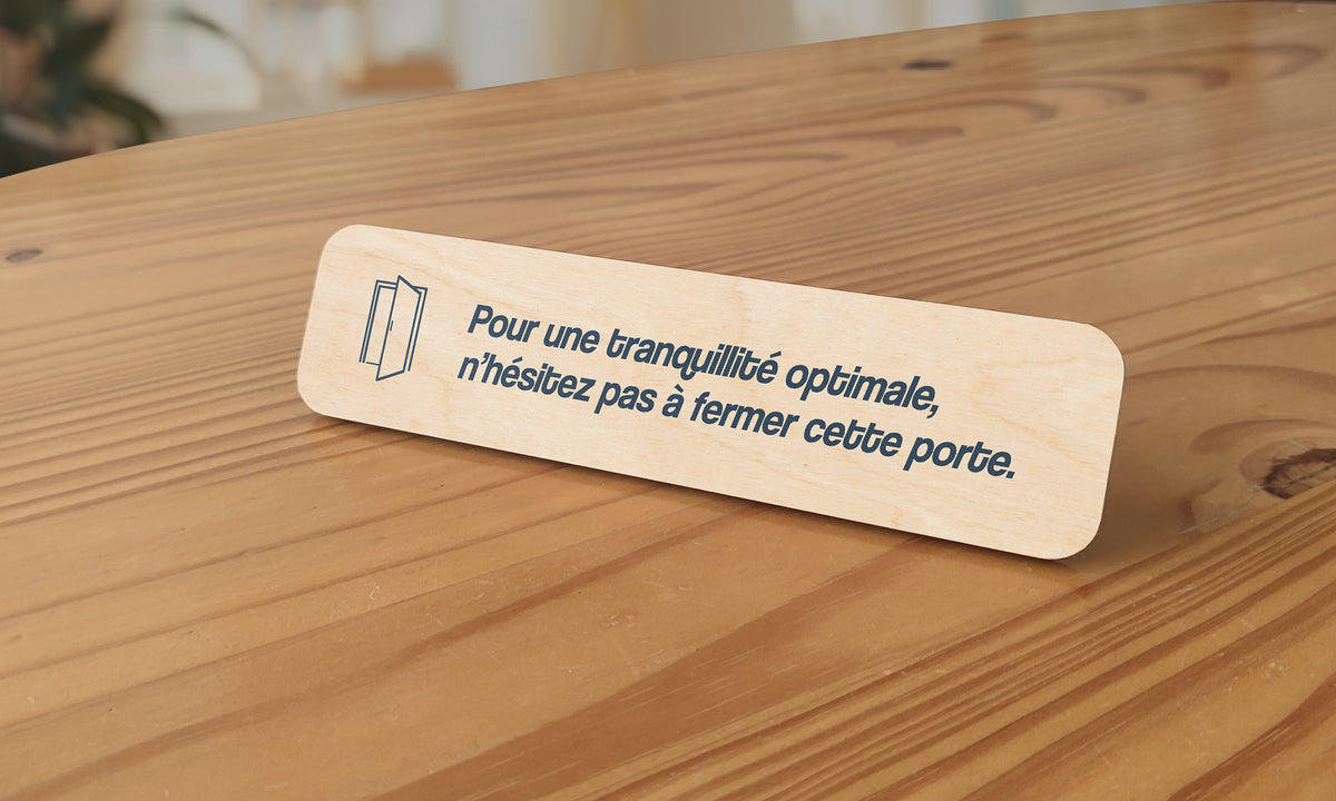 Fermez la porte