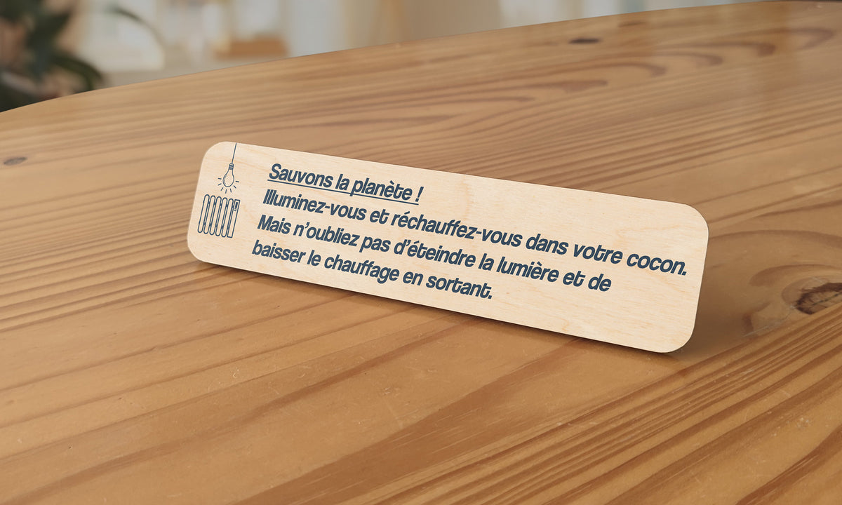 Sauvons la planète - Cocon