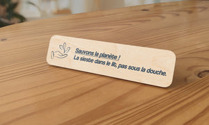 Sauvons la planète - Sieste