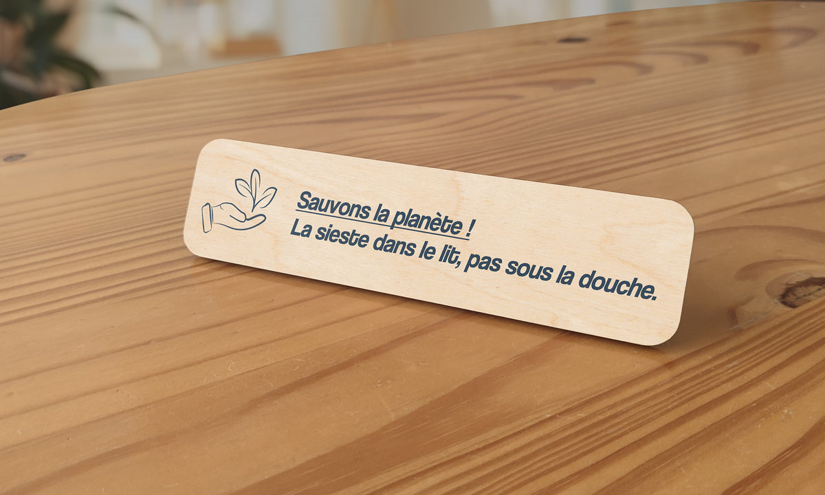 Sauvons la planète - Sieste