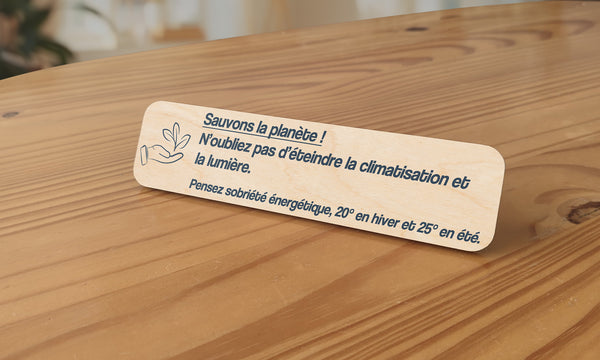 Sauvons la planète - Sobriété
