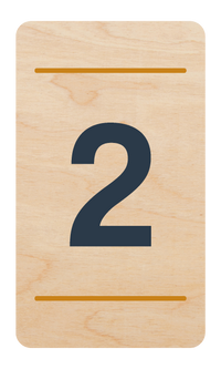 Plaque de porte n°2