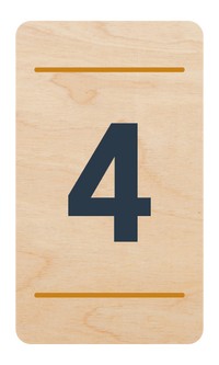 Plaque de porte n°4